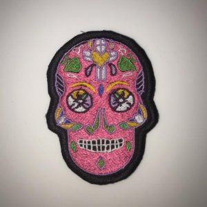 Sugar Skull Day of the Dead Embroidered Patch